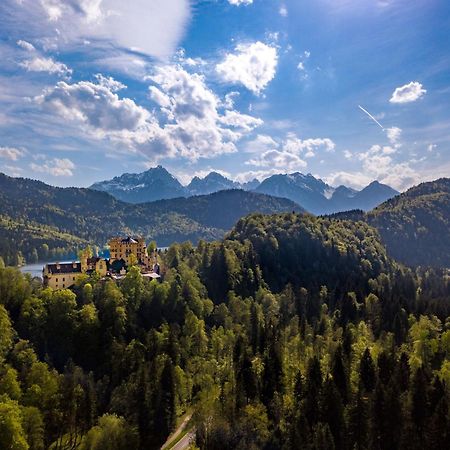 Ferienwohnung Landhaus Helga Unterm Schloss シュヴァンガウ エクステリア 写真