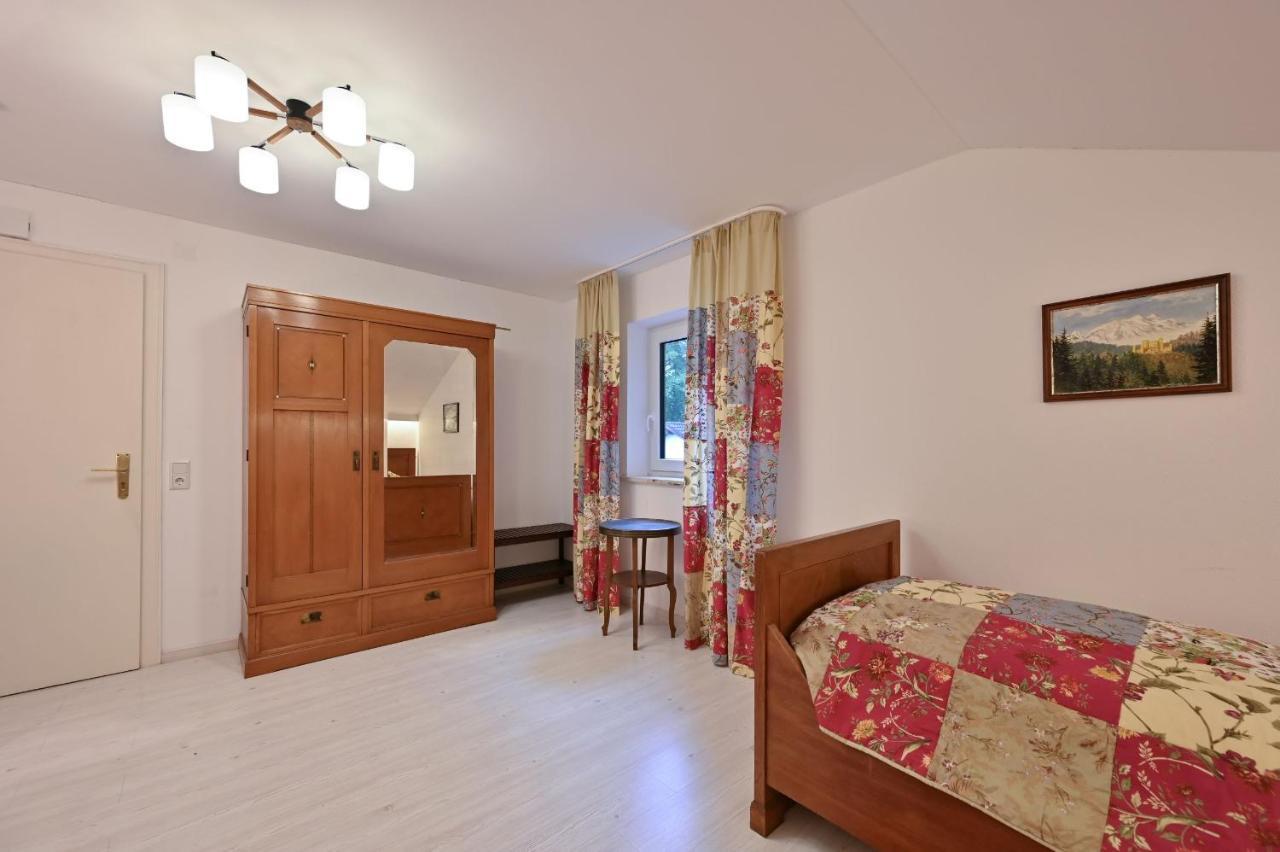 Ferienwohnung Landhaus Helga Unterm Schloss シュヴァンガウ エクステリア 写真